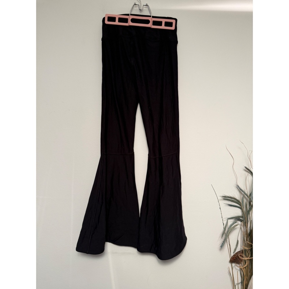 FP Movement Free People Black Flare Leggings Bell Bottom Yoga Pants Womens S